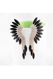 Luxury Alloy With Shiny Rhinestone Drop Earrings (More Colors)