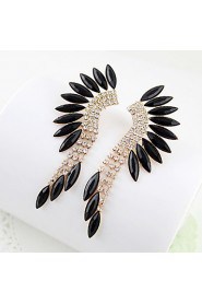 Luxury Alloy With Shiny Rhinestone Drop Earrings (More Colors)