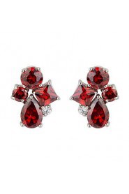 Stud Earrings Couples'/Kid's/Women's Cubic Zirconia Earring Cubic Zirconia