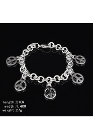 Fashion Sterling Silver Plated Women's Bracelet