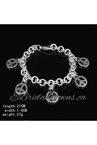 Fashion Sterling Silver Plated Women's Bracelet