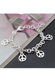 Fashion Sterling Silver Plated Women's Bracelet