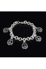 Fashion Sterling Silver Plated Women's Bracelet