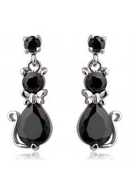 Drop Earrings Couples'/Kid's/Women's Cubic Zirconia Earring Cubic Zirconia