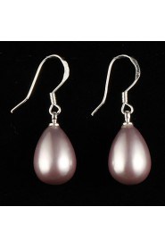 Drop Earrings Women's Alloy Earring Pearl