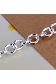 Siver Plated Animal Pattern Copper Chain Bracelet