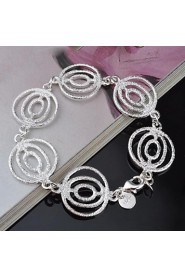 Fashion Sterling Silver Plated Women's Bracelet