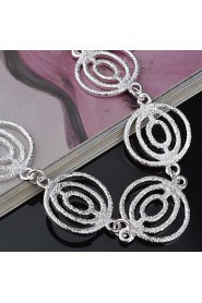 Fashion Sterling Silver Plated Women's Bracelet