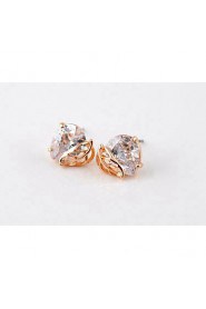 Stud Earrings Couples'/Kid's/Women's Cubic Zirconia Earring Cubic Zirconia