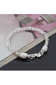 Women's Cuff Bracelet Silver Non Stone