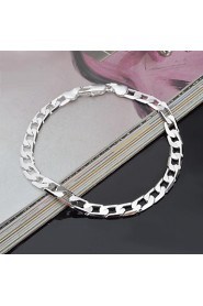 Women's Cuff/Strand Bracelet Silver Imitation Pearl