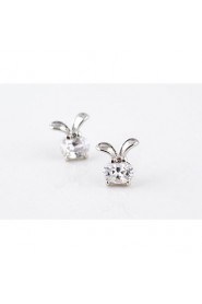 Stud Earrings Couples'/Kid's/Women's Cubic Zirconia Earring Cubic Zirconia