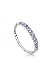 Women's Cuff Bracelet Alloy Crystal