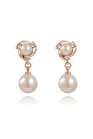 Drop Earrings Women's Fashion Noble Cubic Zirconia/Alloy Earring