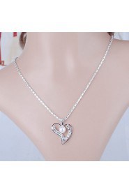 Jewelry Set Women's Anniversary / Wedding / Engagement / Birthday / Gift / Party / Daily / Special Occasion Jewelry Sets AlloyImitation