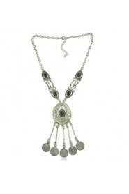 New Vintage Bohemia Style Coin Tassel Necklace Vintage Jewelry Necklace