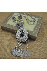 New Vintage Bohemia Style Coin Tassel Necklace Vintage Jewelry Necklace