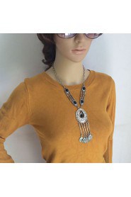 New Vintage Bohemia Style Coin Tassel Necklace Vintage Jewelry Necklace