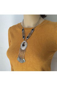 New Vintage Bohemia Style Coin Tassel Necklace Vintage Jewelry Necklace