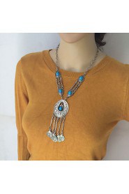 New Vintage Bohemia Style Coin Tassel Necklace Vintage Jewelry Necklace