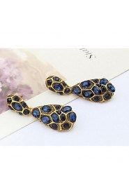 Super Fashion Exaggerated Long Drop Earrings Women Statement Jewelry