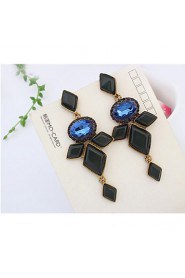 Statement Jewelry Fashion Classic Irregular Geometric Plant Flowers Drop Earrings Women Accessories