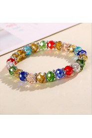 Women's Chain Bracelet Cubic Zirconia Crystal