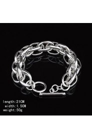 Fashion Sterling Silver Women's Bracelet