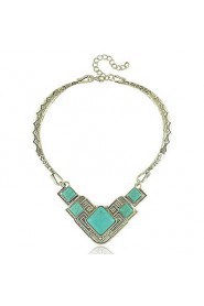 Women's Alloy Necklace Party/Daily Turquoise