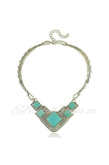 Women's Alloy Necklace Party/Daily Turquoise