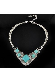 Women's Alloy Necklace Party/Daily Turquoise