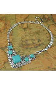 Women's Alloy Necklace Party/Daily Turquoise