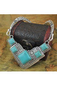 Women's Alloy Necklace Party/Daily Turquoise