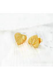 WesternRain Wedding Stud Earrings Women's Gold / Brass Earring Non Stone