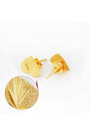 WesternRain Wedding Stud Earrings Women's Gold / Brass Earring Non Stone