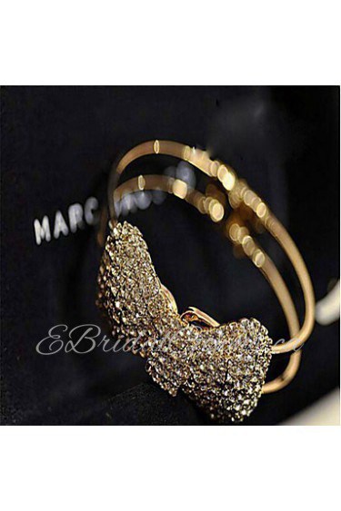 Women's Chain Bracelet Gold / Silver / Alloy Rhinestone