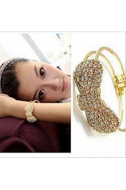 Women's Chain Bracelet Gold / Silver / Alloy Rhinestone