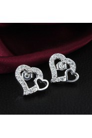 Women's Fashion Temperament 925 Silver Earrings-E405