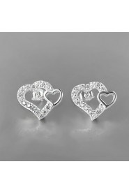 Women's Fashion Temperament 925 Silver Earrings-E405