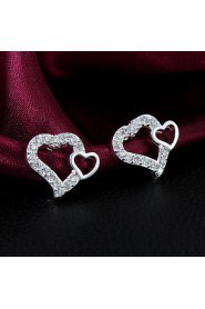 Women's Fashion Temperament 925 Silver Earrings-E405