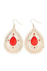 Delicate Hollow-out Water-drop Earring