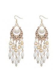 European Style Bohemian Tassel Crescent Earrings(More Colors)