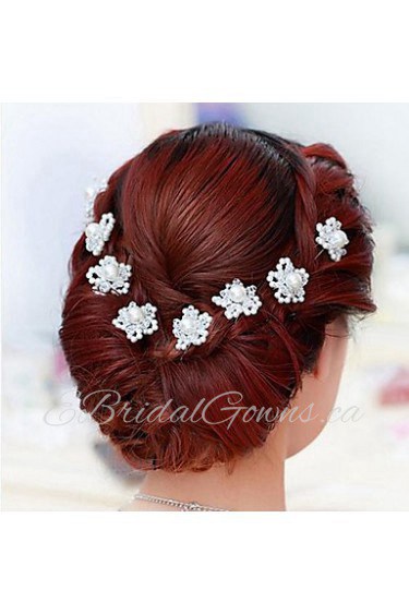 Two Pieces Pearls Wedding/Special Occasion Hairpins