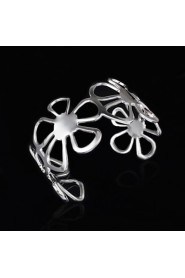 Women's Cuff Bracelet Silver Non Stone