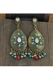 Drop Earrings Women's Alloy / Acrylic Earring Rhinestone