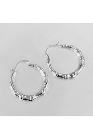 Fashion Design Silver Plated Earring