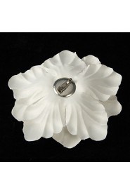 Sweet Satin With Rhinestone Women's Corsage Brooch