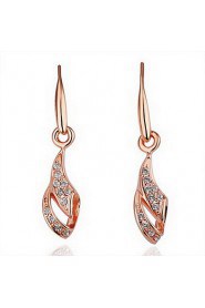 Drop Earrings Women's Alloy Earring Rhinestone