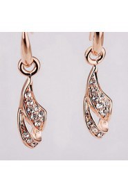 Drop Earrings Women's Alloy Earring Rhinestone