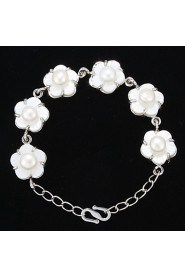 Women's Strand Bracelet Alloy Imitation Pearl